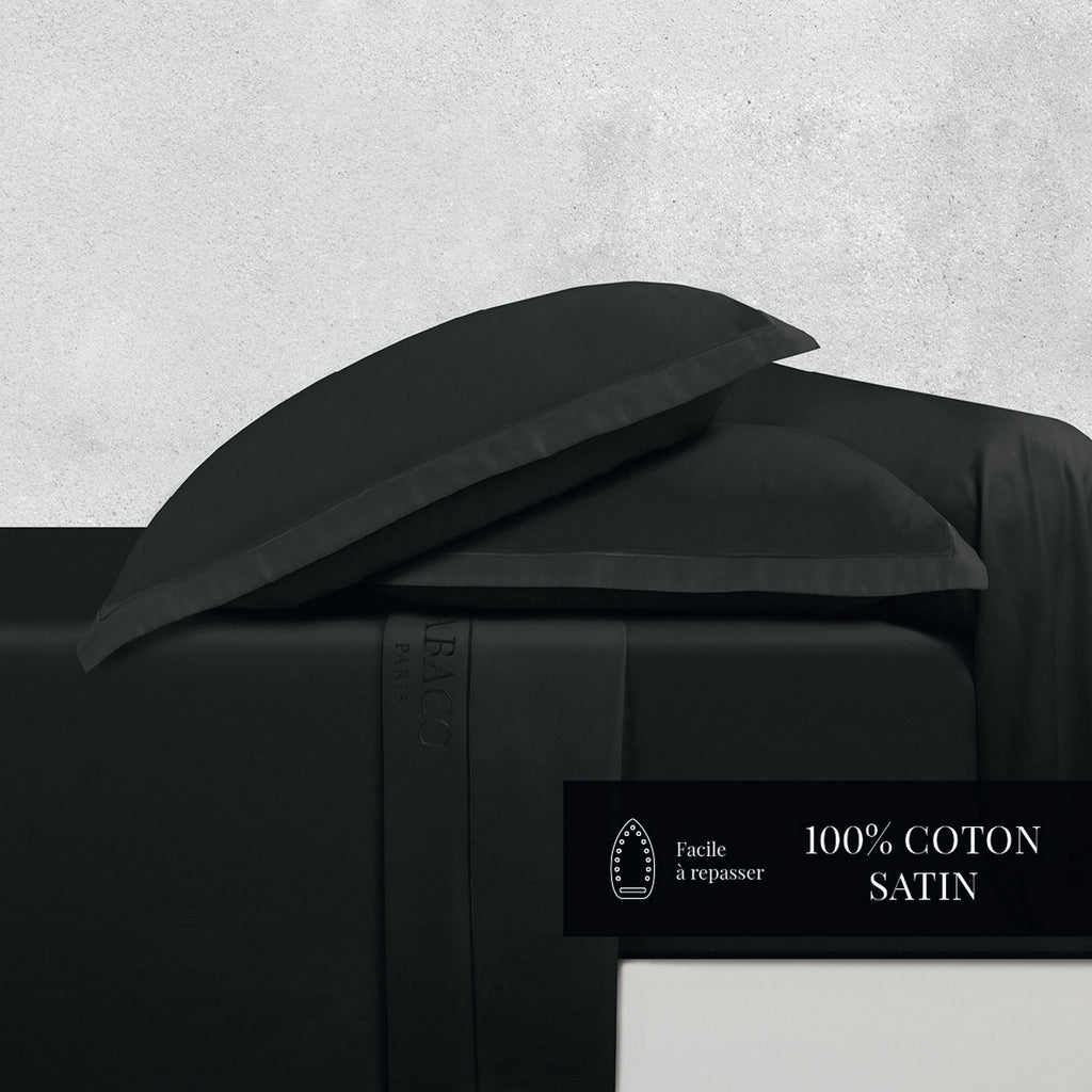 Uni 1 Baratta - Ensemble De Draps - Satin De Coton - Gris 03