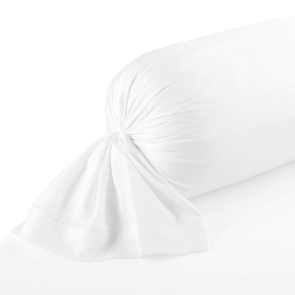 Uni 1 Baratta - Bolster Pillowcase - Cotton Sateen - White 01