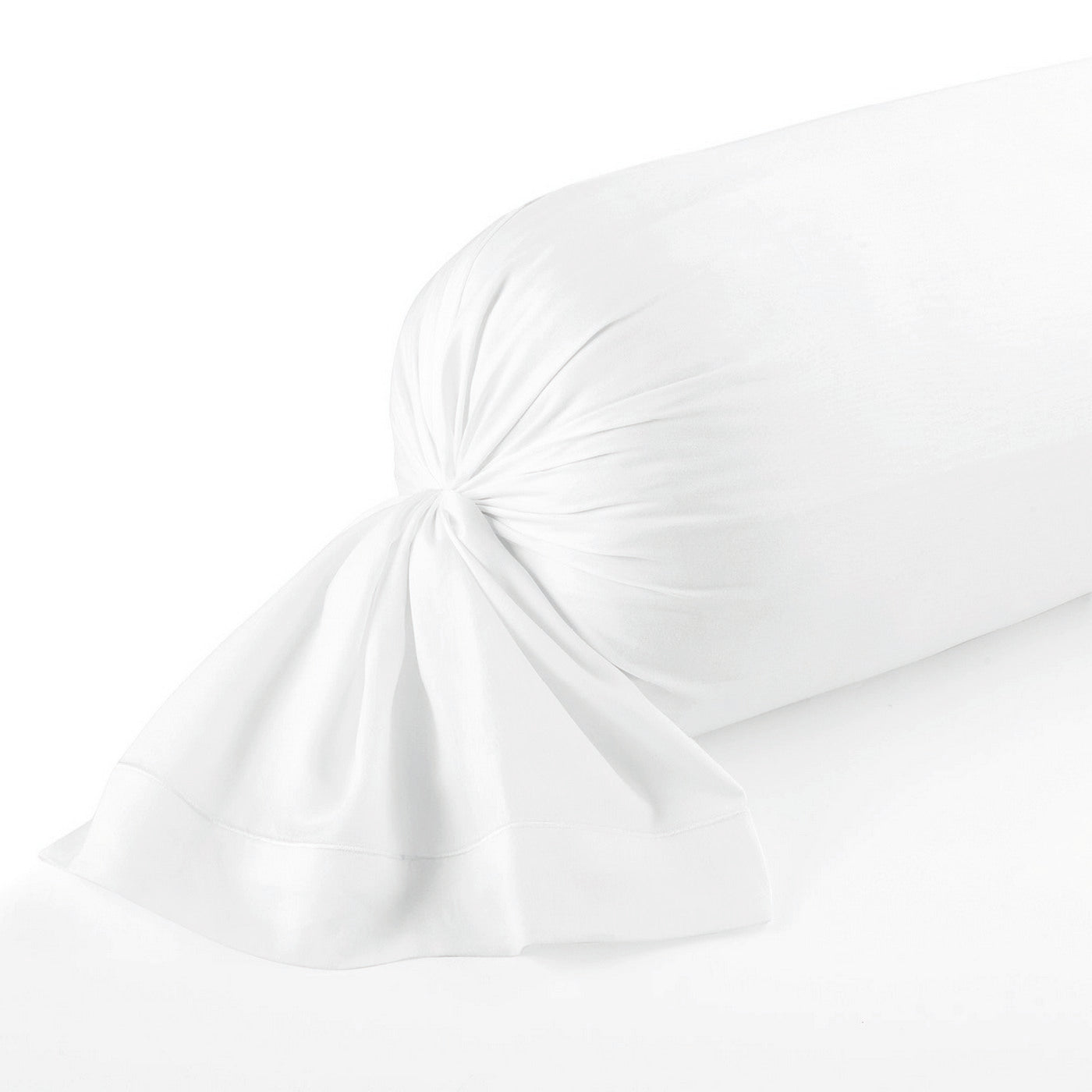 Uni 1 Baratta - Bolster Pillowcase - Cotton Sateen - White 01