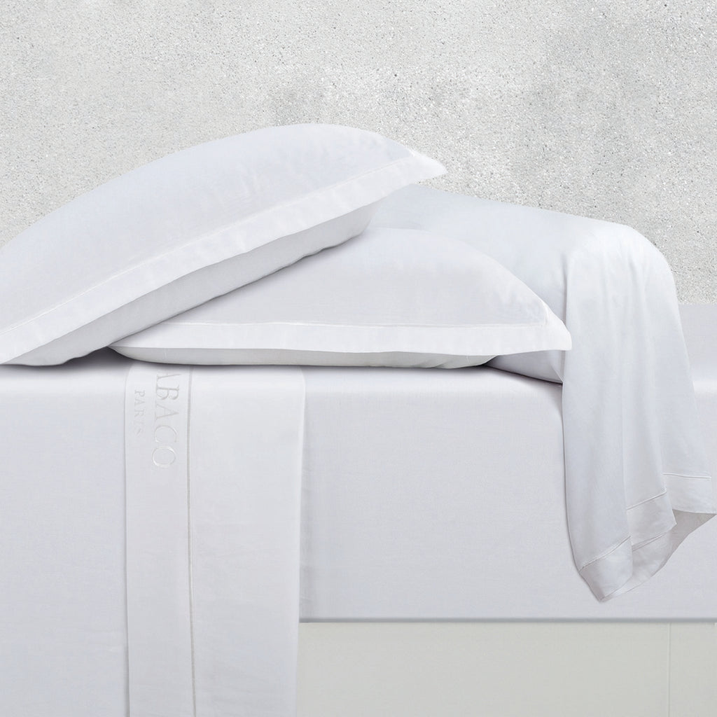Uni 1 Baratta - Bolster Pillowcase - Cotton Sateen - White 01