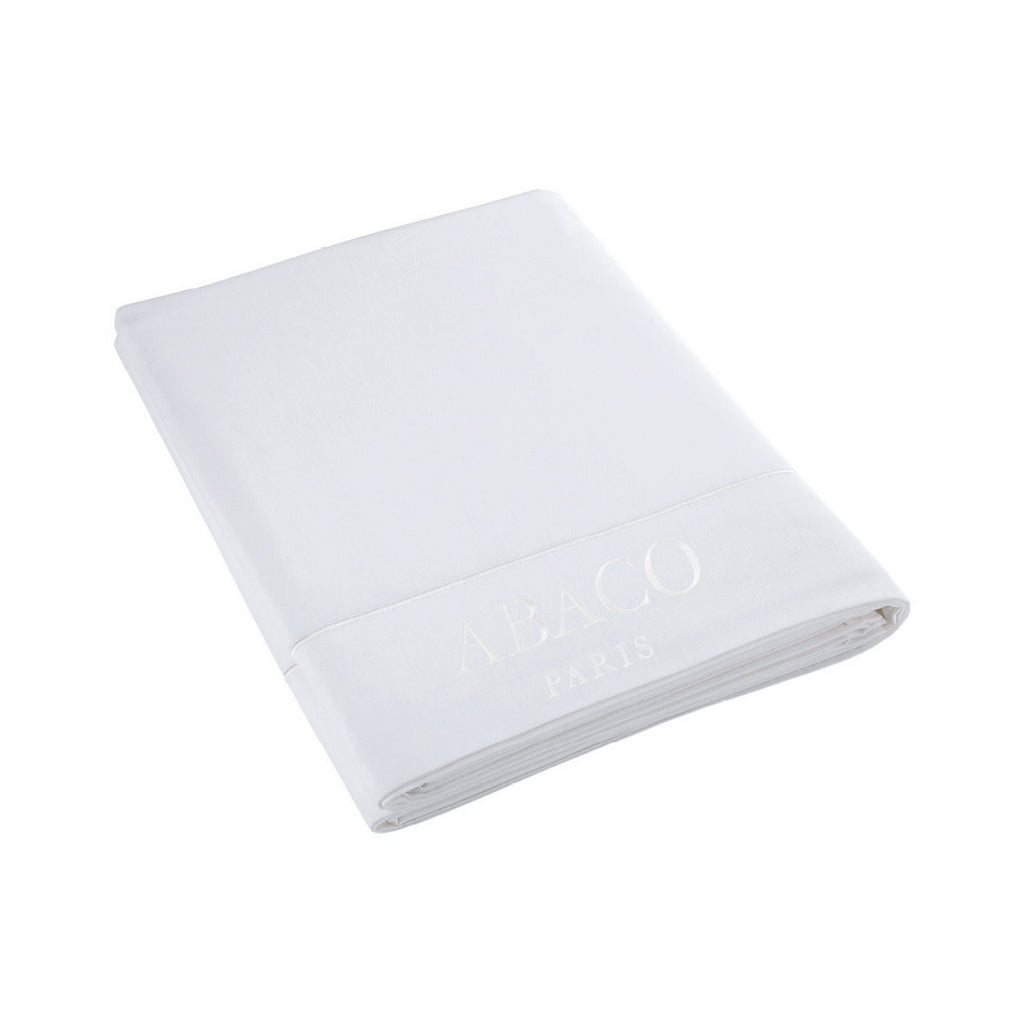 Uni 1 Baratta - Drap Plat - Satin De Coton - Blanc 01