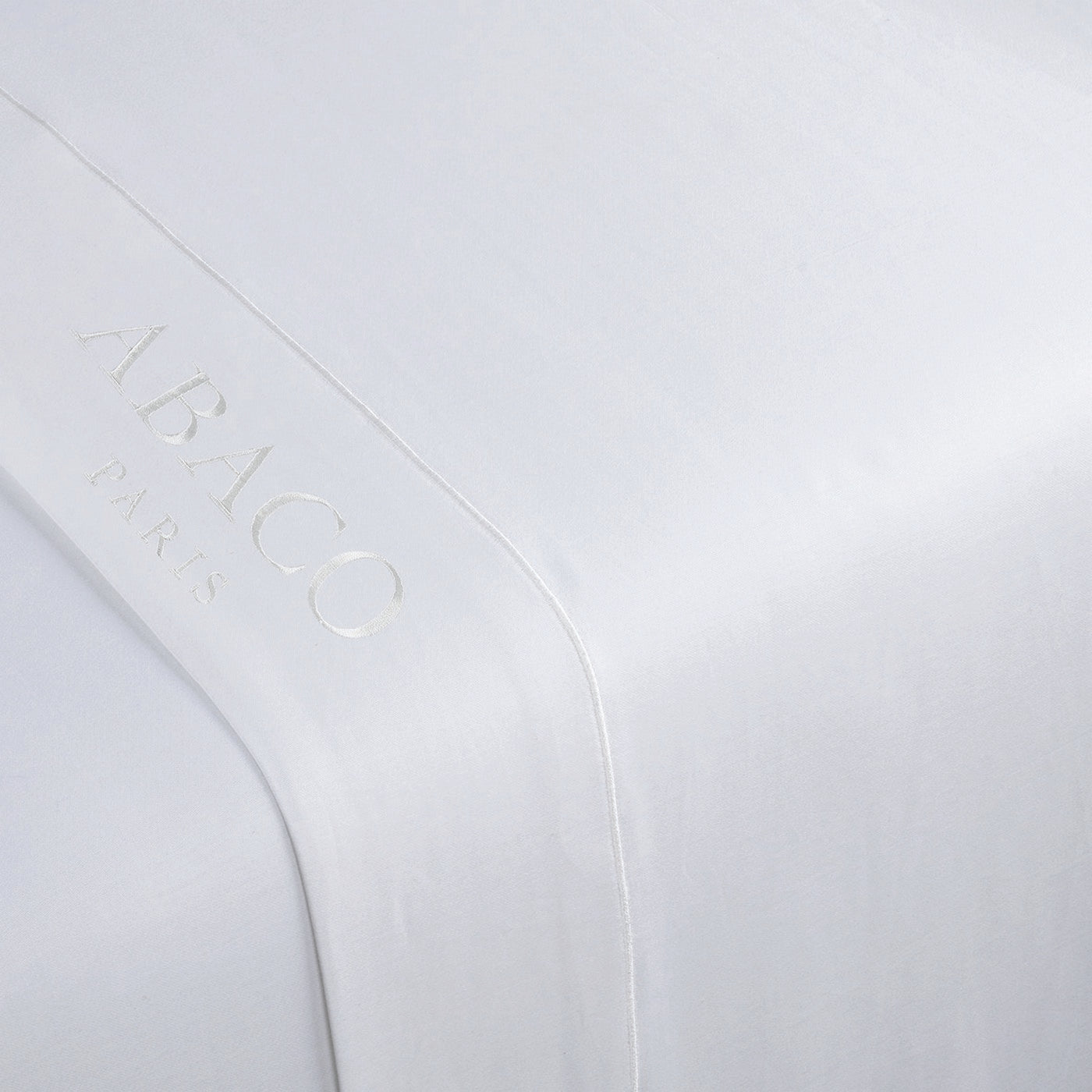 Uni 1 Baratta - Drap Plat - Satin De Coton - Blanc 01