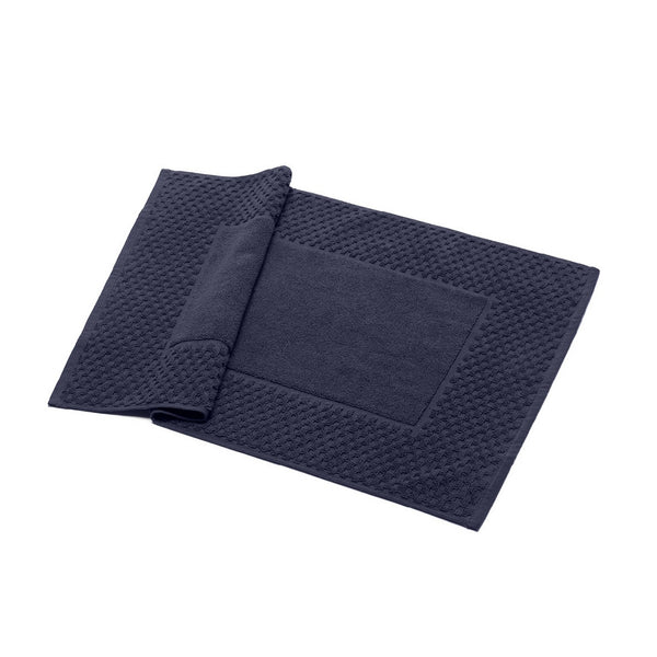 Pattern 18 - Tapis De Bain Coton - Bleu Marine