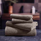 Pattern 18 - Tapis De Bain Coton - Brun