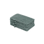 Foam - Combed Cotton Washcloth Lt - Bottle Green
