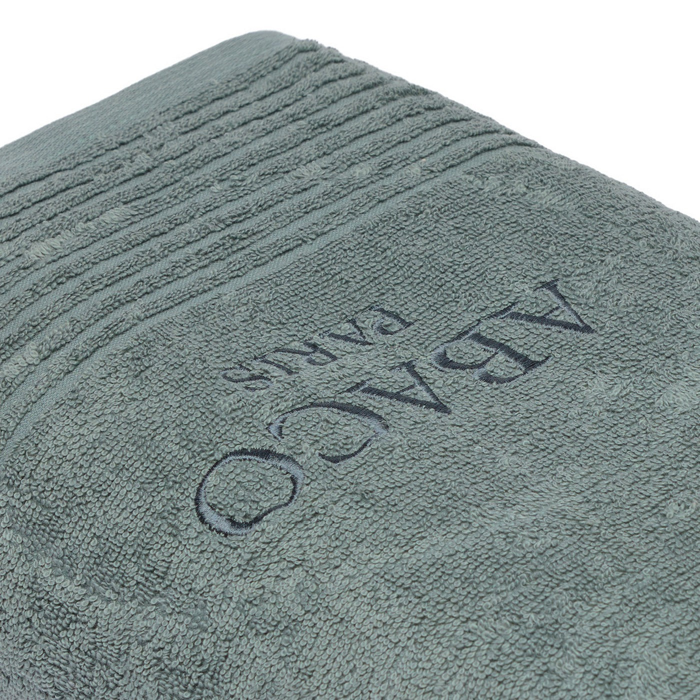 Foam - Combed Cotton Washcloth Lt - Bottle Green
