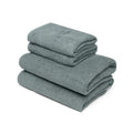Ecume - Serviette + Drap De Bain Coton Peigné Lt - Vert Bouteille