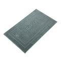 Pattern 19 - Tapis De Bain Coton - Vert Bouteille