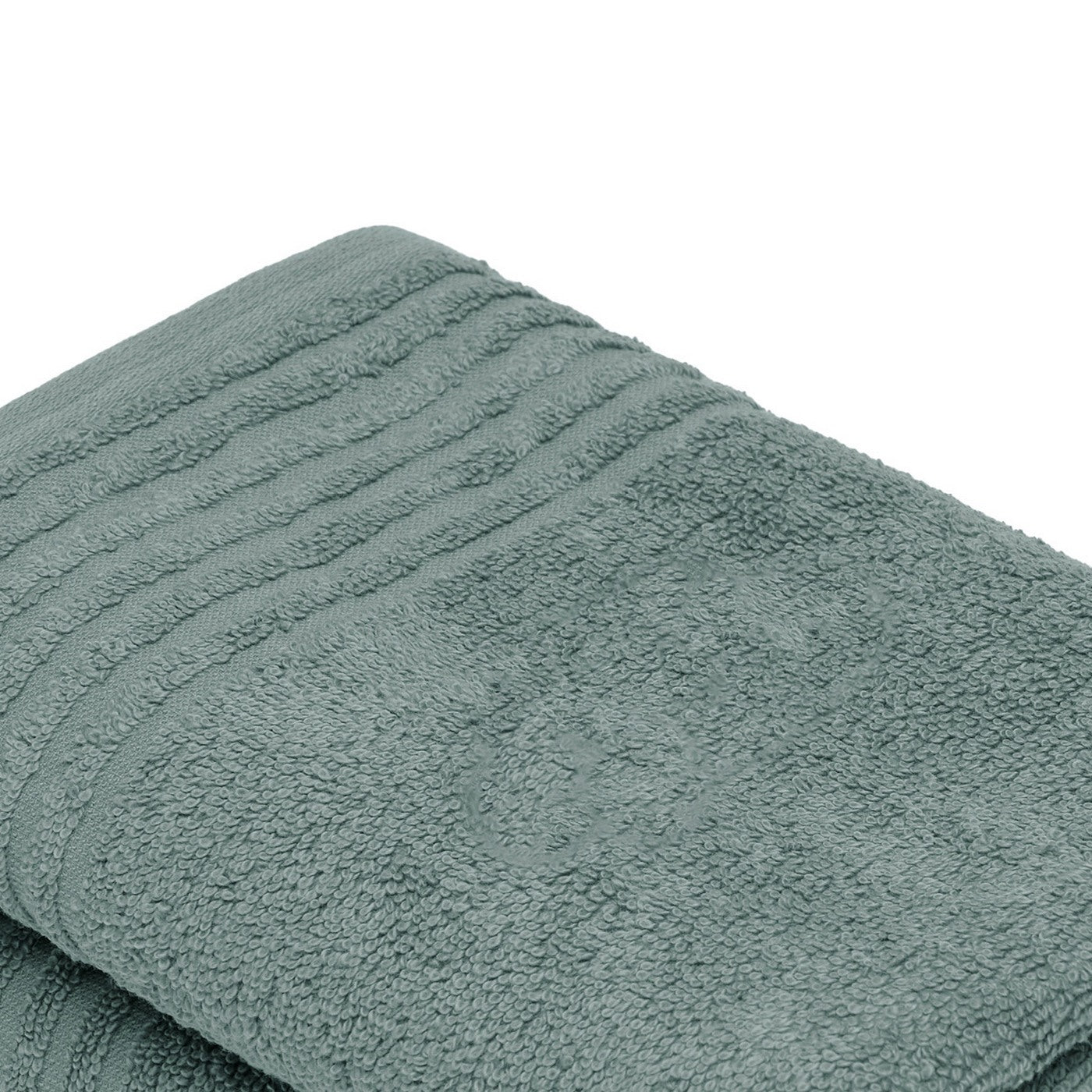 Ecume - Combed Cotton Bath Towel Lt - Bottle Green