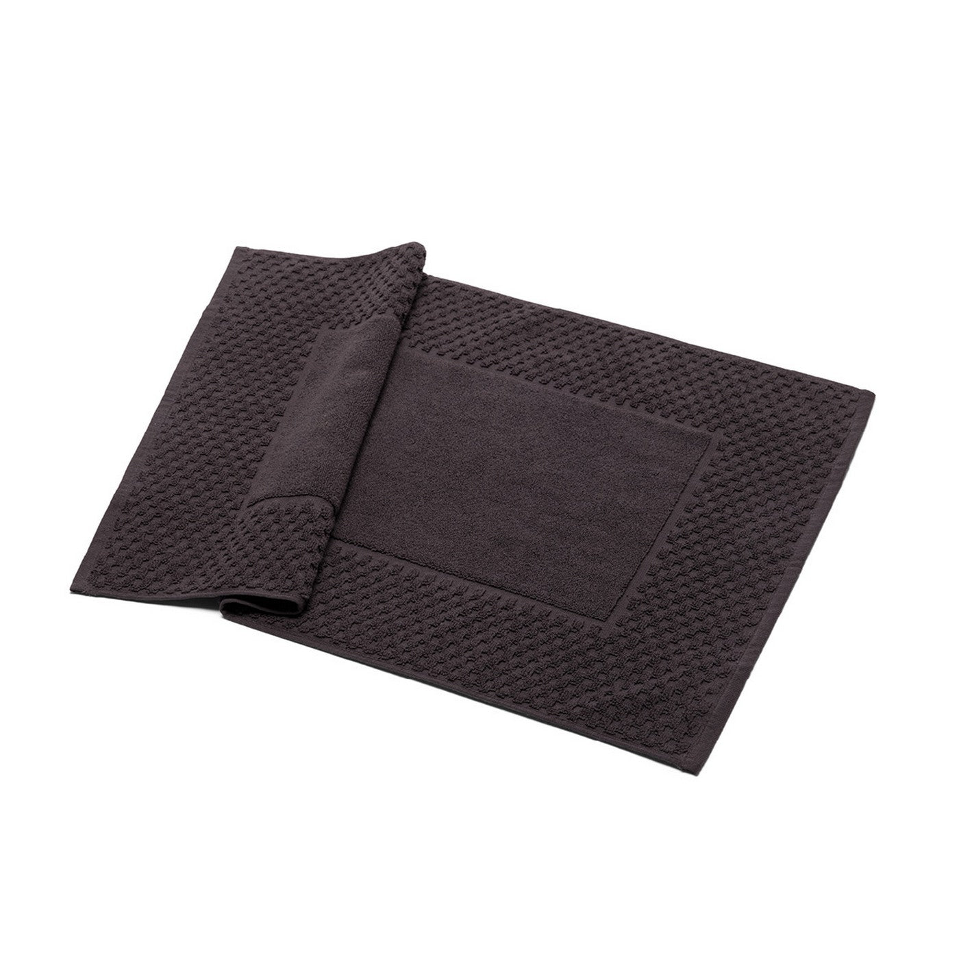 Pattern 18 - Tapis De Bain Coton - Gris Foncé