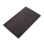 Pattern 19 - Tapis De Bain Coton - Gris Foncé