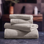 Ecume - Drap De Bain Coton Peigné Lt - Sable