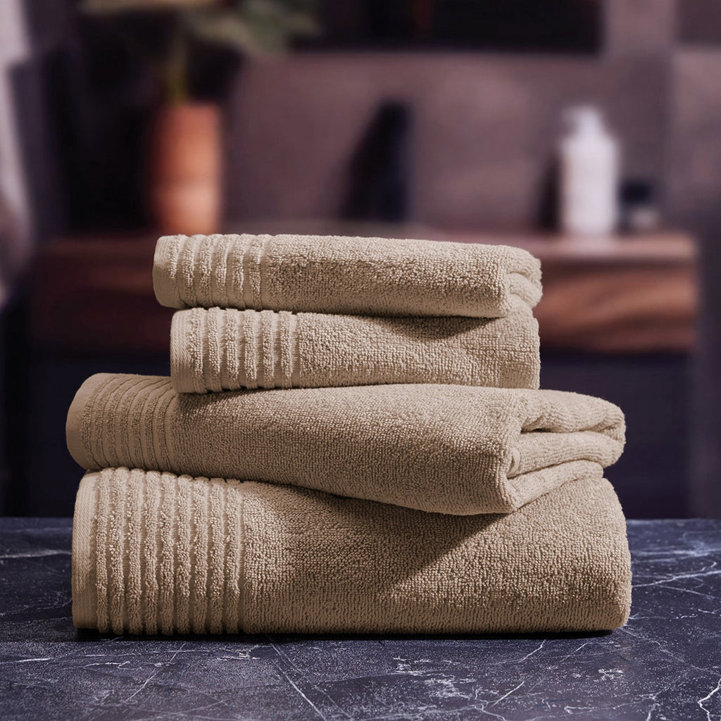 Pattern 18 - Tapis De Bain Coton - Taupe