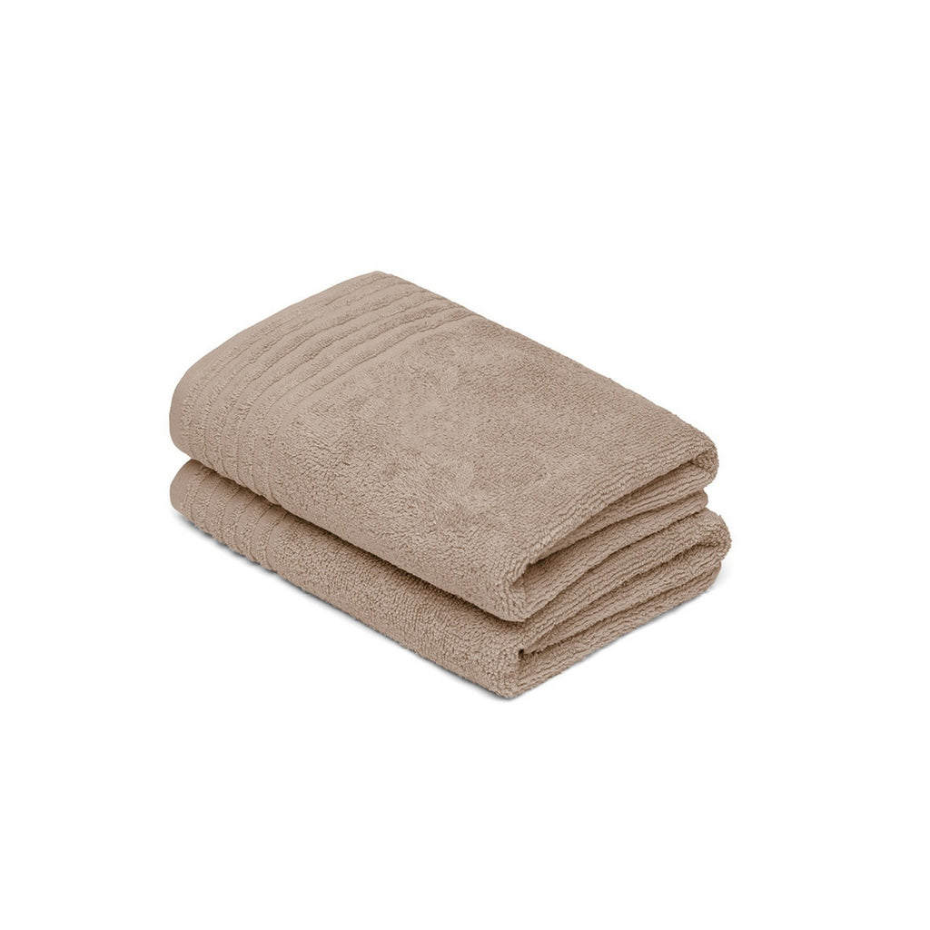 Ecume - Combed Cotton Bath Towel Lt - Taupe