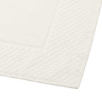 Pattern 18 - Cotton Bath Mat - White
