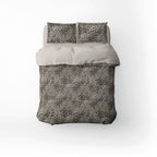 Fauve - Duvet Cover + Pillowcase - Cotton Sateen - Light Brown