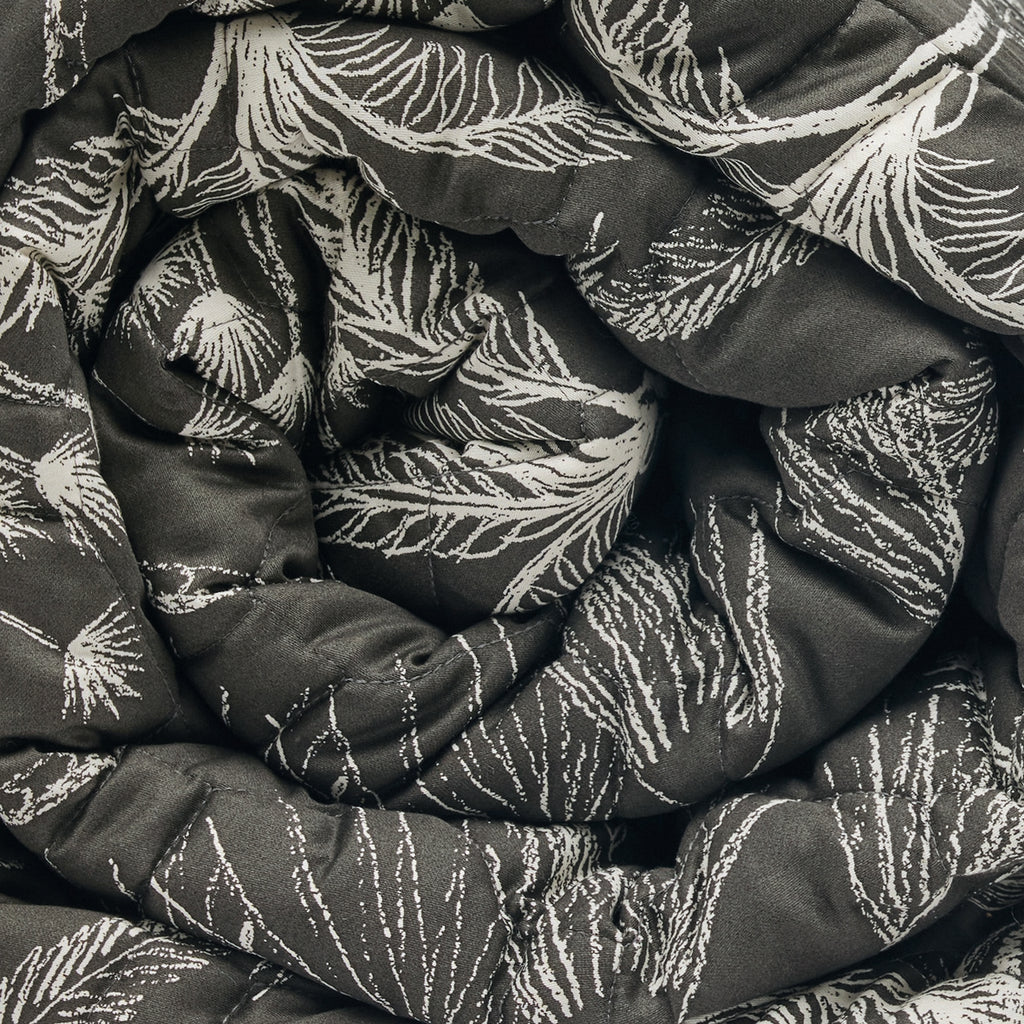 Wild - Bedspread - Cotton Sateen - Black