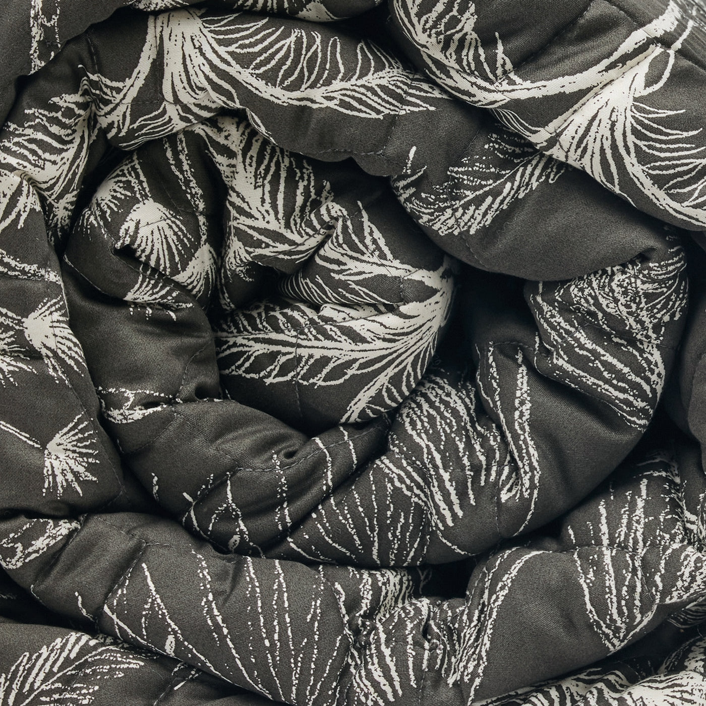 Wild - Bedspread - Cotton Sateen - Black