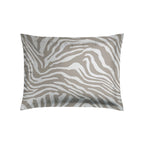 Evasion Zébrée - Pillowcase - Cotton Sateen - Taupe