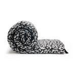 Instinct - Édredon Avec Glands - Satin De Coton - Noir