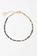 Pulsera Queen - Zafiro - Oro