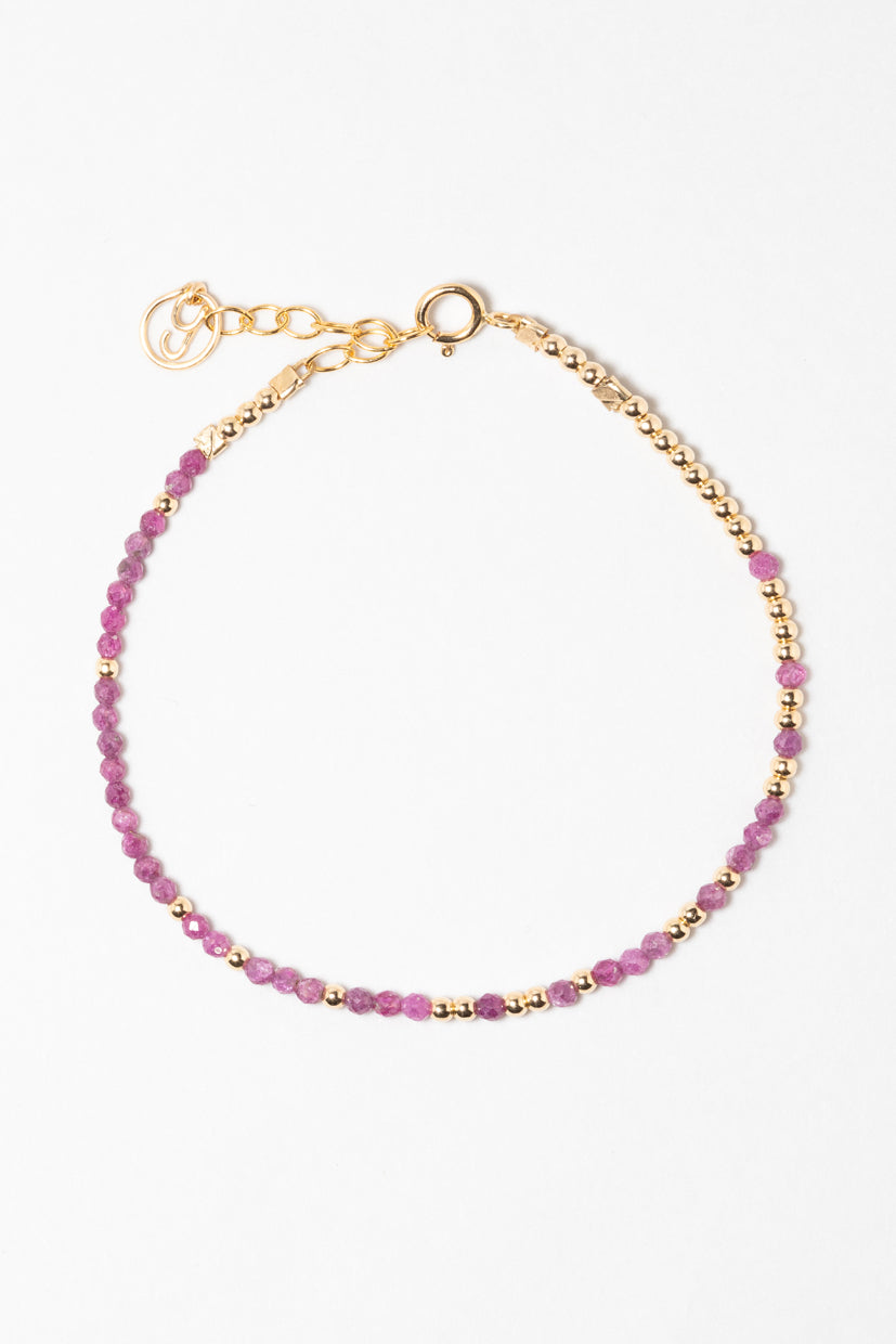 Armband Queen - Rubin