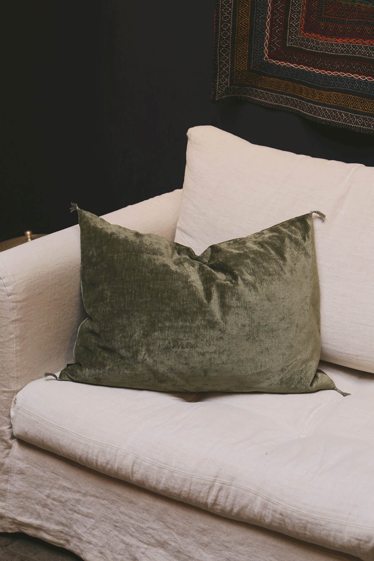 Vellino - Housse De Coussin - Velours De Lin