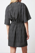 JOKER TIC TAC DRESS BLACK