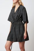 JOKER TIC TAC DRESS BLACK