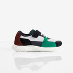 Tennis - Blanc/Vert - Garçon
