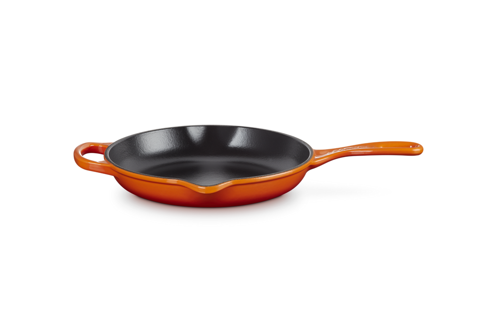 Skillet Redondo Signature - Hierro Fundido Esmaltado - 23 Cm - Volcánico