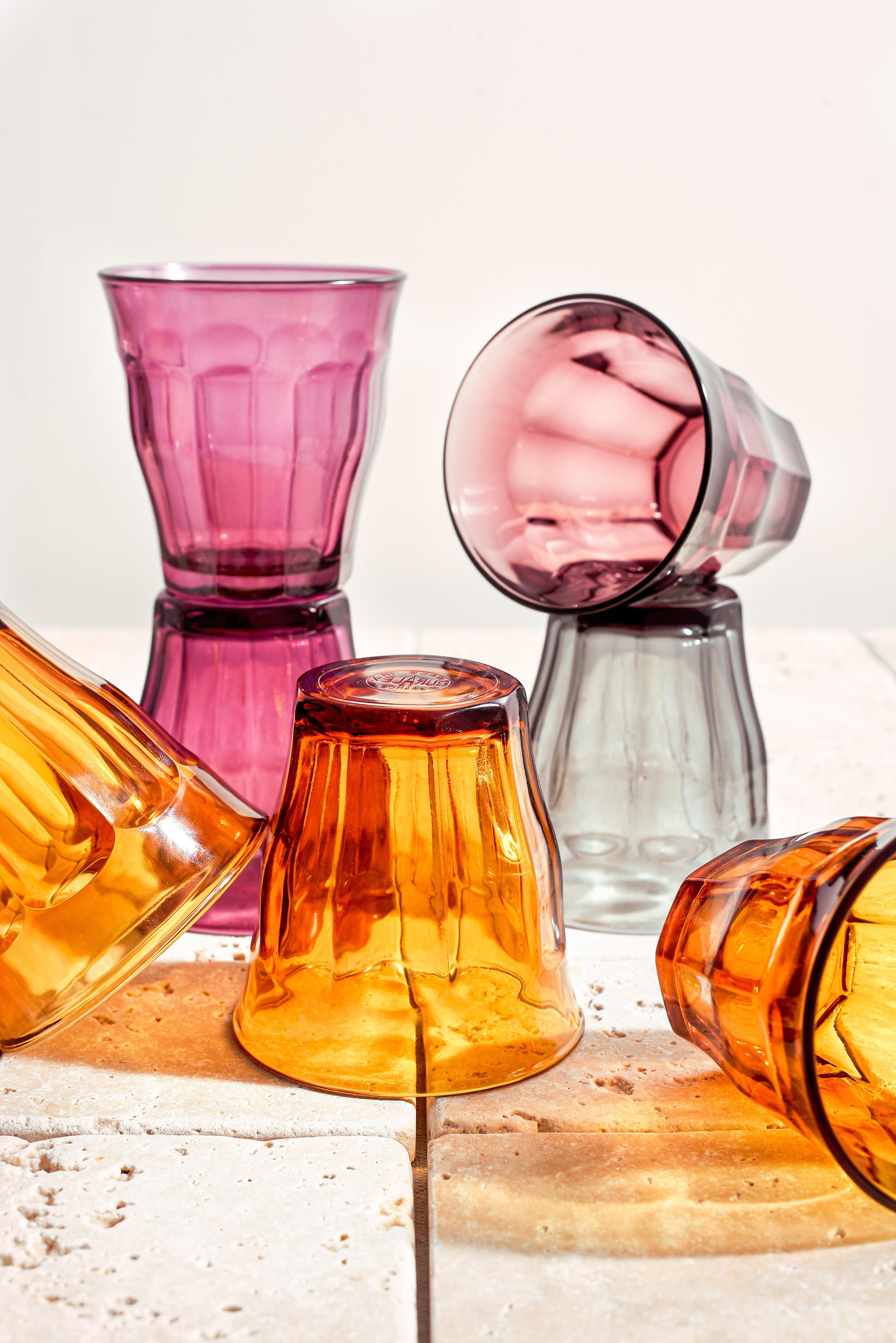 Pack De 6 Vasos Picardie - Vermeil - 36Cl