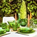Pack De 6 Assiettes Lys - Vert - 19Cm