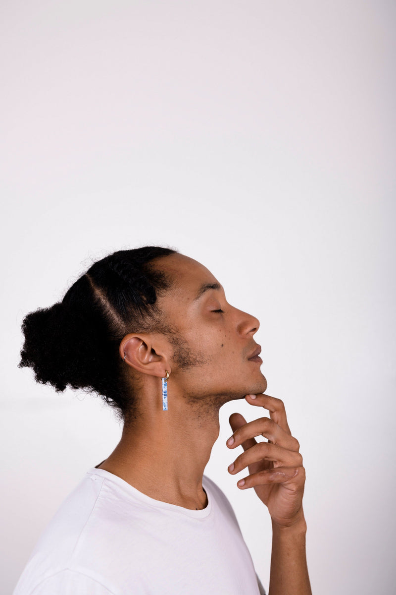 Pendientes Tsukiji - Verde