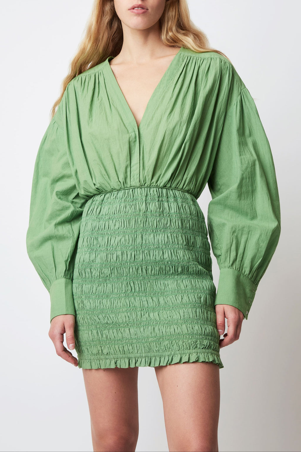 VESTIDO JAMIE EMILIANO VERDE PRADERA