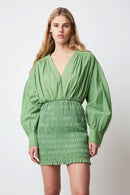 JAMIE EMILIANO PRAIRIE GREEN DRESS