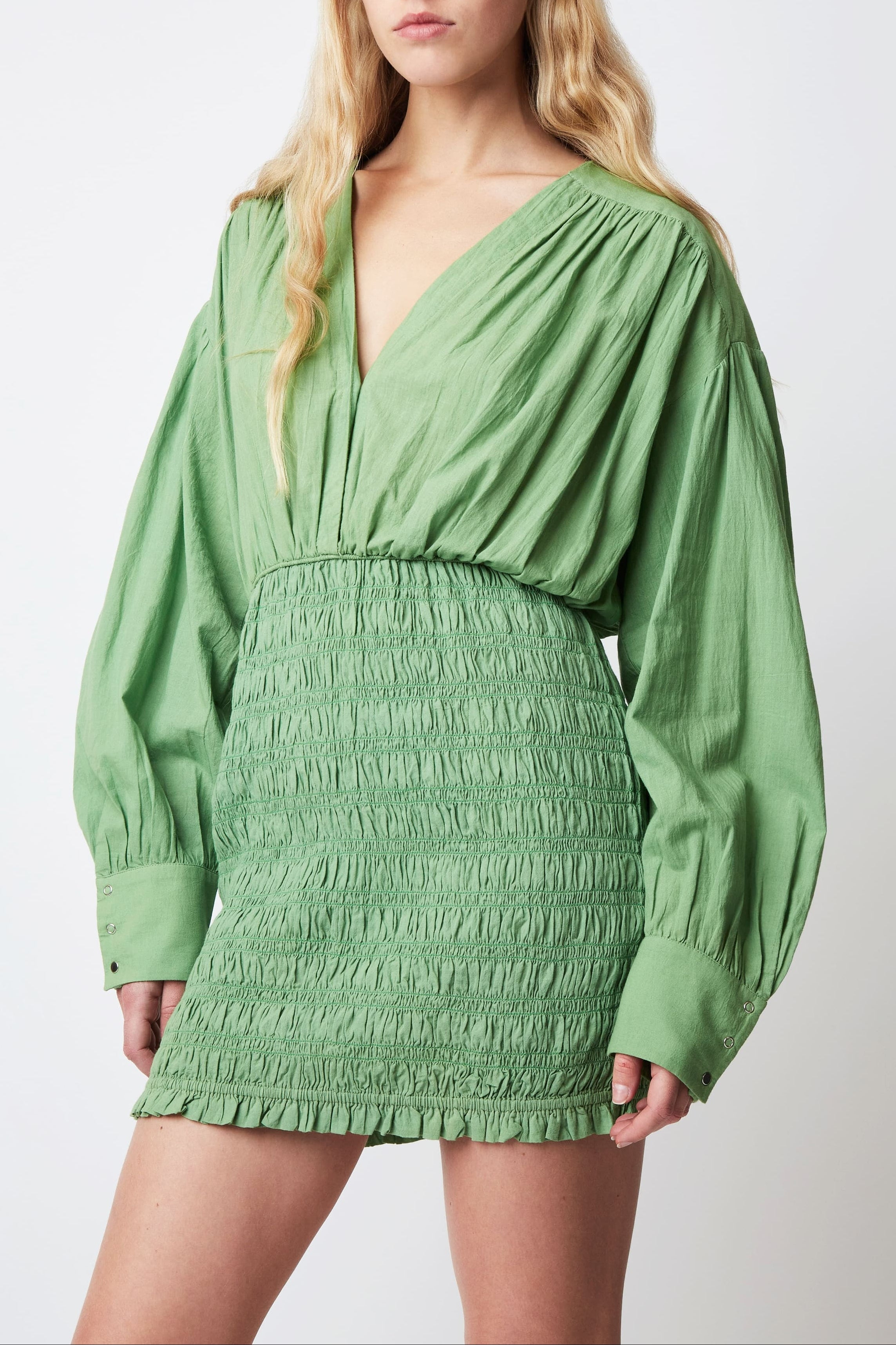 VESTIDO JAMIE EMILIANO VERDE PRADERA