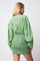 JAMIE EMILIANO PRAIRIE GREEN DRESS