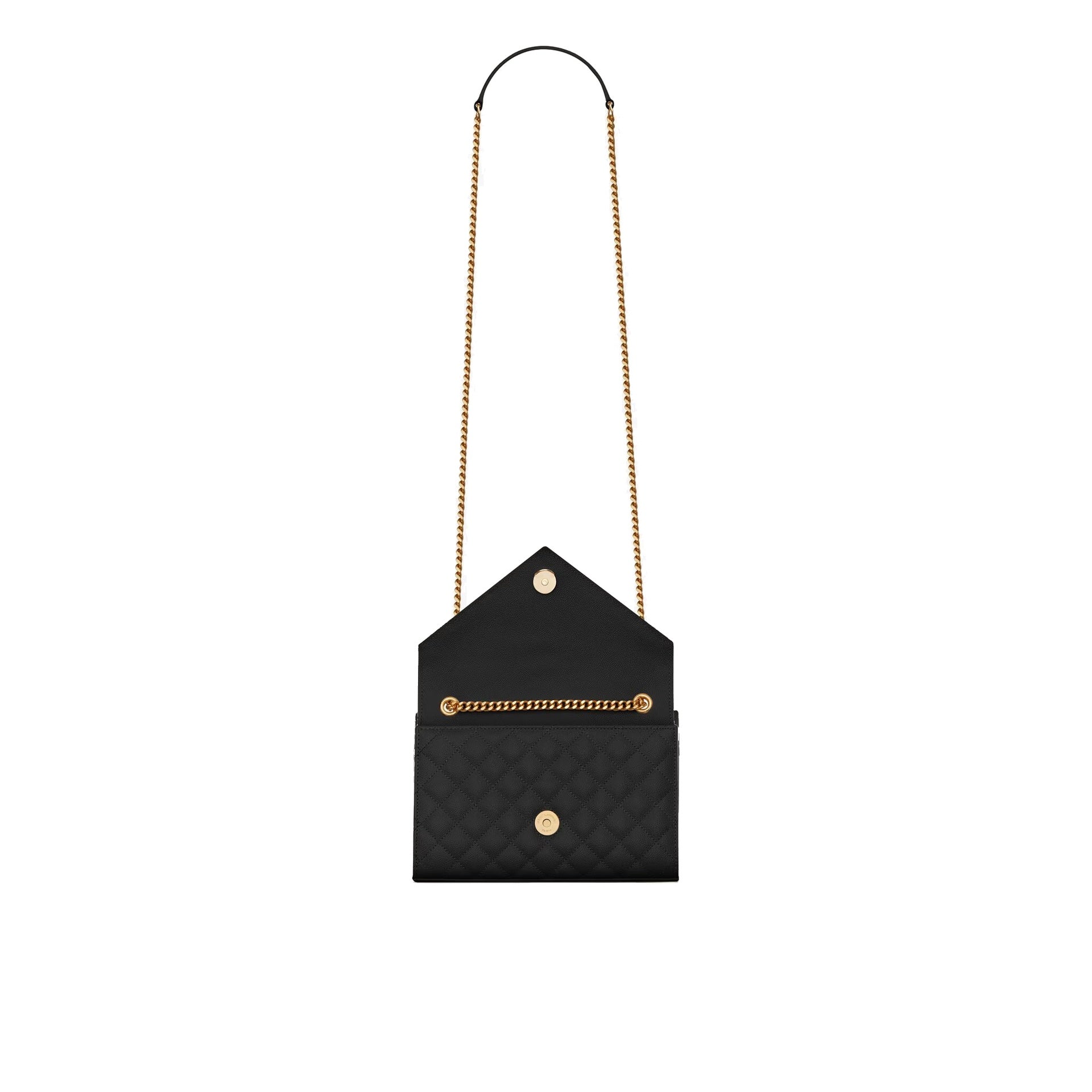 Saint Laurent - Envelope Small Bag - Women - Black