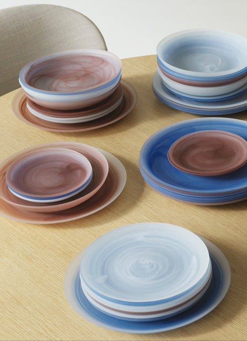 Assiette Plate Cosmique - 21 CM - Blanc