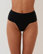 Tanga Invisible Moldeador Negro De Spanx