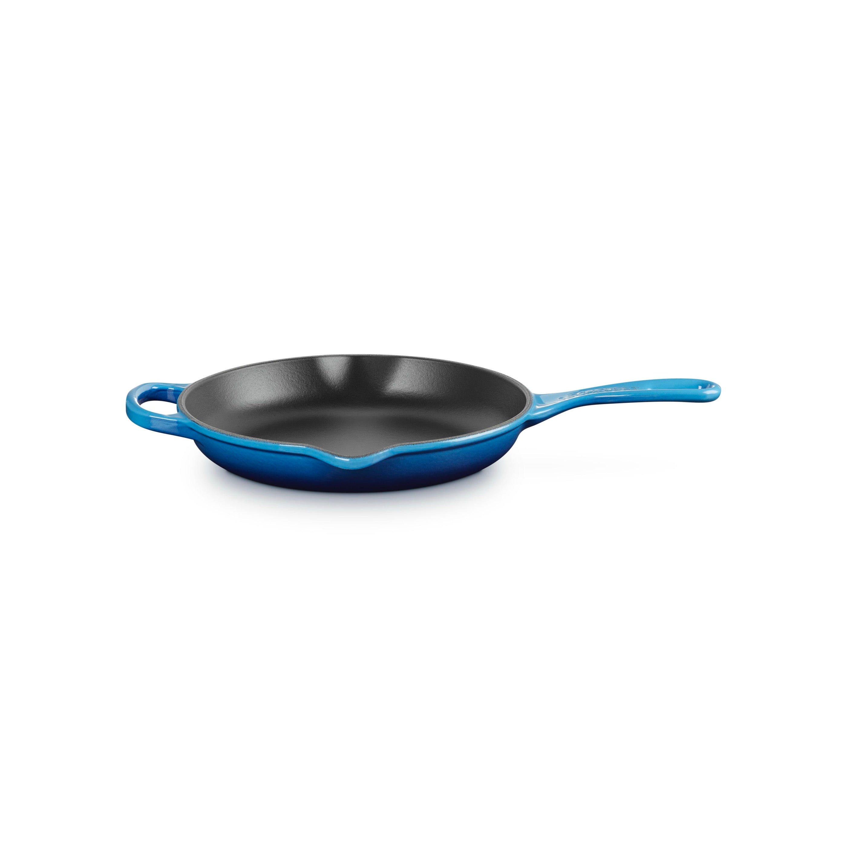 Signature Round Skillet - Enamelled Cast Iron - 23cm - Azur - Enamelled Cast Iron