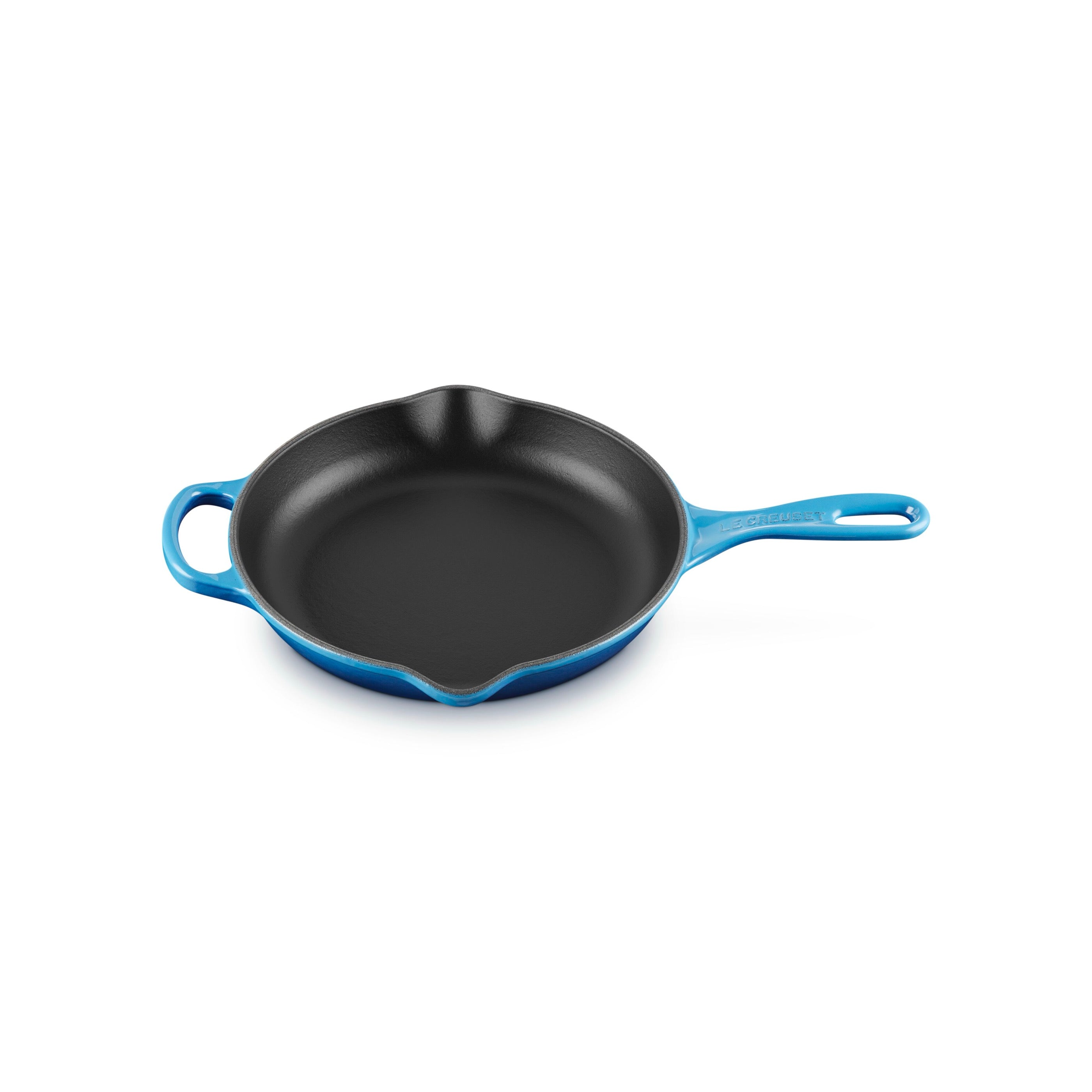 Signature Round Skillet - Enamelled Cast Iron - 23cm - Azur - Enamelled Cast Iron
