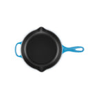 Signature Round Skillet - Enamelled Cast Iron - 23cm - Azur - Enamelled Cast Iron