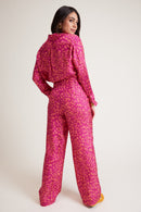 Pantalon Tilda Leopardo Pink