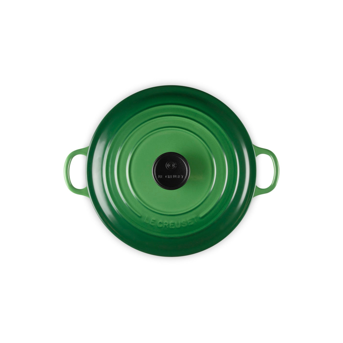 Tradition Round Casserole Dish - Enamelled Cast Iron - 24cm - Bamboo - Phenolic Knob
