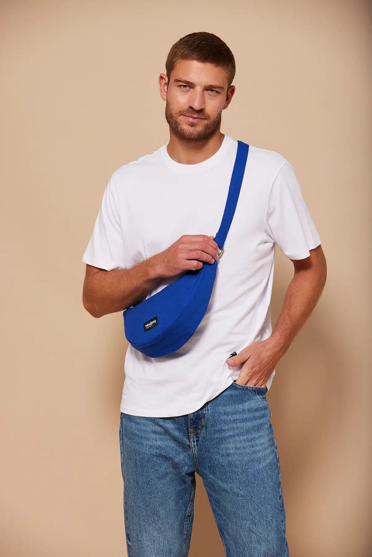 Marsupio Andrea Blu elettrico Hindbag
