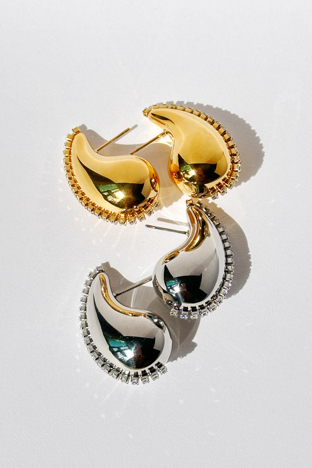 Half-Heart Earrings