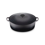 Traditional Oval Casserole - Enamelled Cast Iron - 31cm - Flint - Phenolic Knob