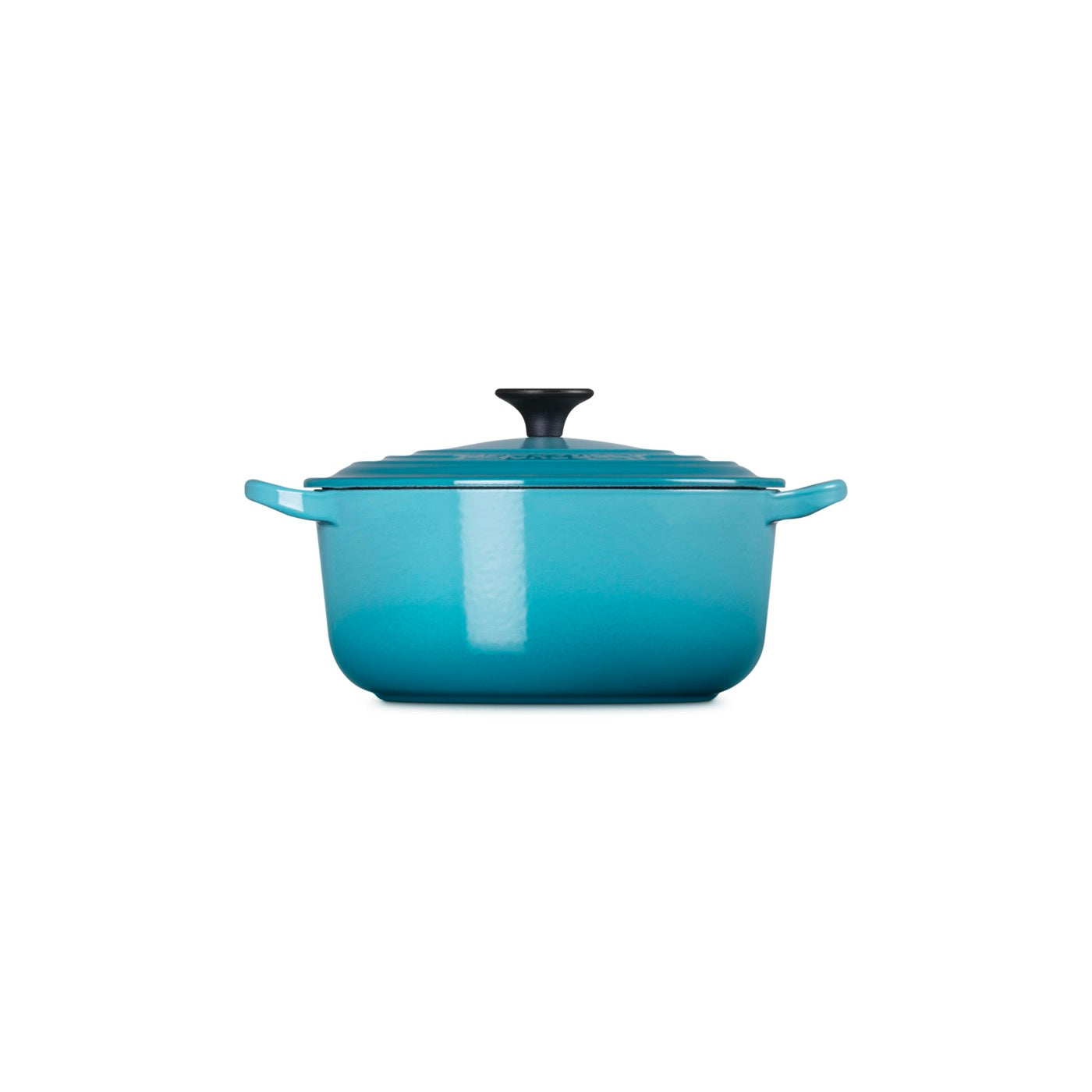 Cocotte Redonda Tradition - Hierro Fundido Esmaltado - 20 cm - Caribe - Botón Fenólico